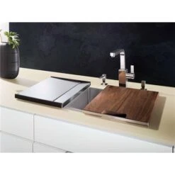 Blanco Planche à Découper En Noyer P/Zerox-Claron If 223074 360x420x40 Mm -Aqua Home Magasin 223074 2