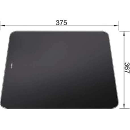 Blanco Planche à Découper 224629 Zenar Noir 367x375x17,5 Mm 3 Blanco Planche à Découper 224629 Zenar Noir 367x375x17,5 Mm