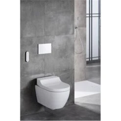 Geberit Abattant WC AquaClean Tuma Comfort Blanc Alpin Frein De Chute 146.270.11.1-DESTOCK -Aqua Home Magasin abattant aquaclean tuma comfort 146270111 blanc alpin fermeture ralentie 4