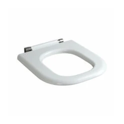 Geberit Abattant WC Renova Comfort Blanc , Adapté PMR, Fixation Dessous