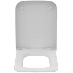 Ideal Standard Abattant WC Blend Cube Frein De Chute Recouvrant Blanc Brillant 13 Ideal Standard Abattant WC Blend Cube Frein De Chute Recouvrant Blanc Brillant -Aqua Home Magasin abattant t392701 blanc brillant frein de chute recouvrant 4