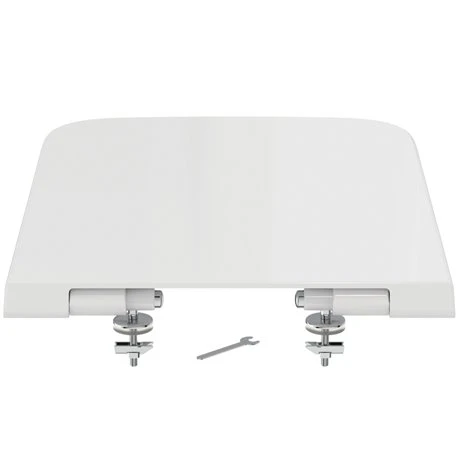 Ideal Standard Abattant WC Blend Cube Frein De Chute Recouvrant Blanc Brillant 8 Ideal Standard Abattant WC Blend Cube Frein De Chute Recouvrant Blanc Brillant – Image 6