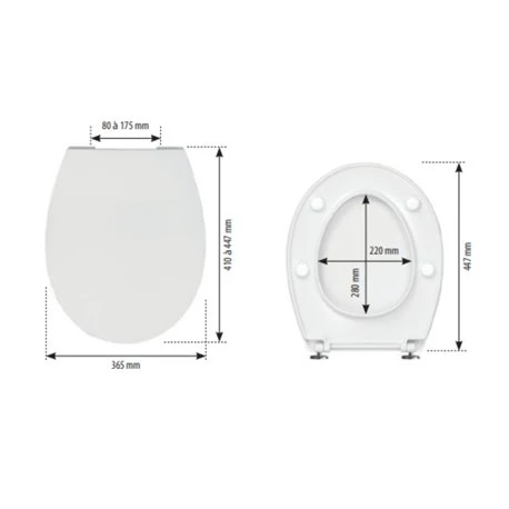 Abattant WC Ancoslim Avec Frein De Chute 4 Abattant WC Ancoslim Avec Frein De Chute – Image 2