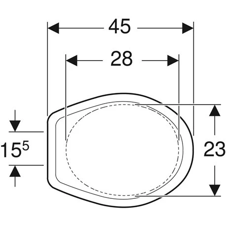 Geberit Abattant WC Bastia Blanc Fixation Dessous 4 Geberit Abattant WC Bastia Blanc Fixation Dessous – Image 2
