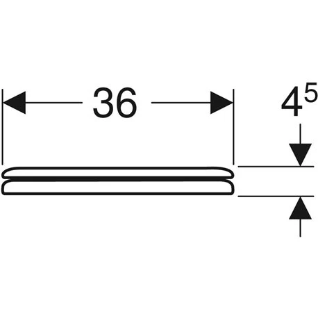 Geberit Abattant WC Bastia Blanc Fixation Dessous 5 Geberit Abattant WC Bastia Blanc Fixation Dessous – Image 3