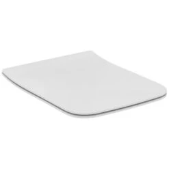 Ideal Standard Abattant WC Fin Blend Curve Blanc Brillant Avec Frein De Chute -Aqua Home Magasin abattant wc fin blend curve blanc brillant avec frein de chute 1