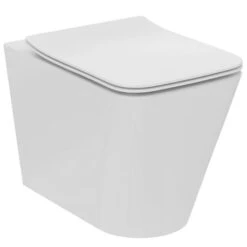 Ideal Standard Abattant WC Fin Blend Curve Blanc Brillant Avec Frein De Chute -Aqua Home Magasin abattant wc fin blend curve blanc brillant avec frein de chute 4