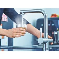 Franke Mitigeur Cuisine Active Plus Solution Fenêtre Chromé 603175-DESTOCK -Aqua Home Magasin active mitigeur a douchette bijet separee 603175 chrome douchette bijet separee 2