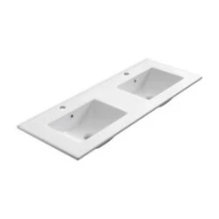 Plan De Toilette Double Vasque 120x47 Cm Ancoflash