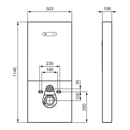 Bâti-support Prosys Neox Blanc Et Pneumatique, Réservoir 80 Mm 6 Bâti-support Prosys Neox Blanc Et Pneumatique, Réservoir 80 Mm – Image 4