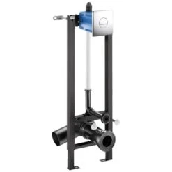 Bâti-support Tempofix 3 564060+763040 En Applique Plaque Métal Chromé