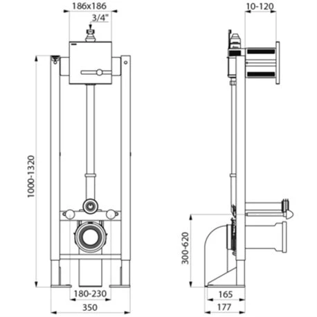 Bâti-support Tempofix 3 564065+464006 Autoportante Piles 6V 7 Bâti-support Tempofix 3 564065+464006 Autoportante Piles 6V – Image 5
