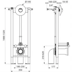 Bâti-support Tempofix 3 578300+578222 En Applique Double Touche -Aqua Home Magasin bati support tempofix 3 578300578222 en applique double touche 2