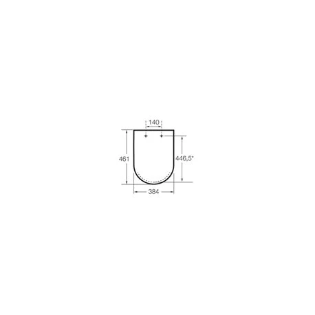 Roca Abattant WC Beyond Beige 4 Roca Abattant WC Beyond Beige – Image 2