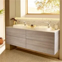 Roca Vasque Beyond 58,5x45 Cm Blanc Brillant -Aqua Home Magasin beyond vasque ovale a3270b6000 a encastrer 2