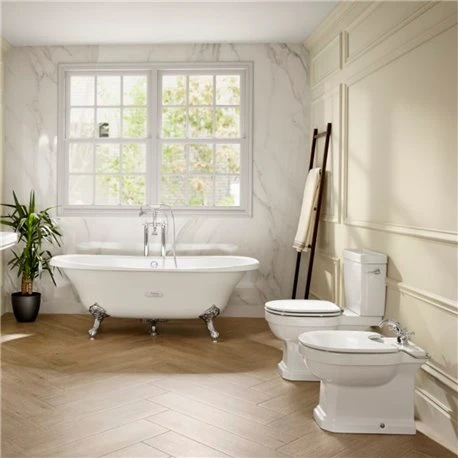 Roca Bidet Sur Pied Carmen Blanc Brillant, 28x56x40 Cm, 1 Trou Percé 5 Roca Bidet Sur Pied Carmen Blanc Brillant, 28x56x40 Cm, 1 Trou Percé – Image 3