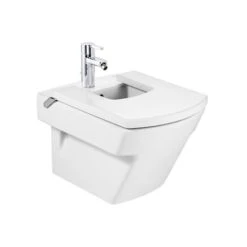 Roca Bidet Suspendu Hall Blanc, 35,5x51,5x32 Cm, 1 Trou Percé