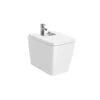 Roca Bidet Sur Pied Inspira Square Blanc Brillant, 37x56x40 Cm, 1 Trou Percé, 2 Trous Pré-percés -Aqua Home Magasin bidet inspira a357537000
