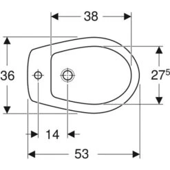Geberit Bidet Sur Pied Bastia 53x39x36 Cm 8 Geberit Bidet Sur Pied Bastia 53x39x36 Cm -Aqua Home Magasin bidet sur pied bastia 00203000000 39x36x505 cm 2