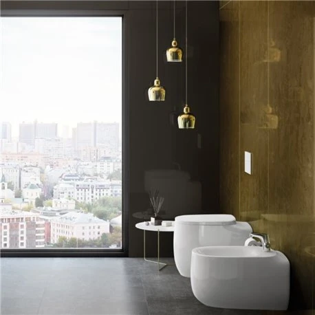 Roca Bidet Sur Pied Beyond Blanc Brillant, 38x58x41 Cm, Sans Perçage Pour Fixer L'abattant 6 Roca Bidet Sur Pied Beyond Blanc Brillant, 38x58x41 Cm, Sans Perçage Pour Fixer L'abattant – Image 4