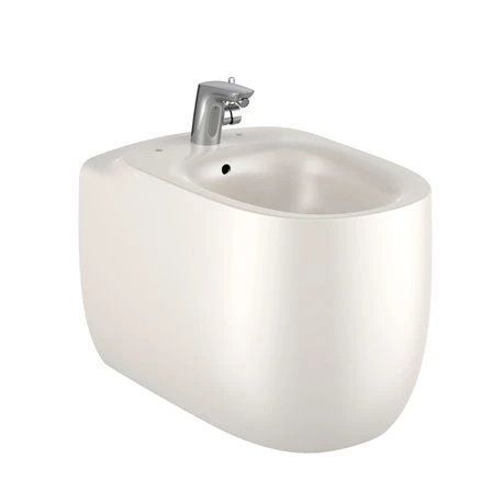 Roca Bidet Sur Pied Beyond Beige, 38x58x41 Cm, Sans Perçage Pour Fixer L'abattant 4 Roca Bidet Sur Pied Beyond Beige, 38x58x41 Cm, Sans Perçage Pour Fixer L'abattant – Image 2