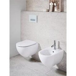 Geberit Bidet Suspendu Acanto Caréné 29x35x51 Cm