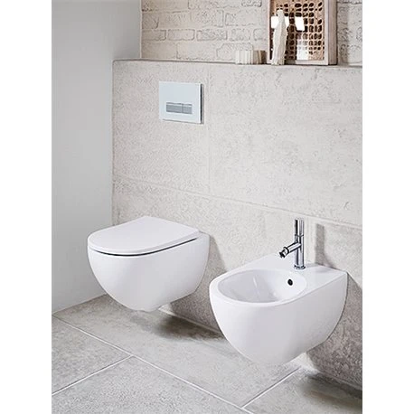 Geberit Bidet Suspendu Acanto Caréné 29x35x51 Cm 3 Geberit Bidet Suspendu Acanto Caréné 29x35x51 Cm