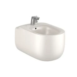 Roca Bidet Suspendu Beyond Beige, 38x58x41 Cm, Sans Perçage