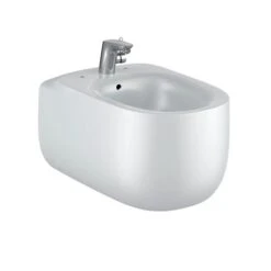 Roca Bidet Suspendu Beyond Perle, 38x58x41 Cm, 1 Trou Percé