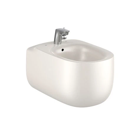 Roca Bidet Suspendu Beyond Beige, 38x58x41 Cm, 1 Trou Percé 3 Roca Bidet Suspendu Beyond Beige, 38x58x41 Cm, 1 Trou Percé
