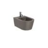 Roca Bidet Suspendu Inspira Round Café, 37x56x40 Cm, 1 Trou Percé, 2 Trous Préperçés