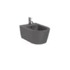 Roca Bidet Suspendu Inspira Round Onyx, 37x56x40 Cm, 1 Trou Percé, 2 Trous Préperçés