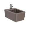 Roca Bidet Suspendu Inspira Square Café, 23x37x56 Cm, 1 Trou Percé, 2 Trous Préperçés -Aqua Home Magasin bidet suspendu inspira square a357535660 cafe 1 trou perce 2 trous preperces
