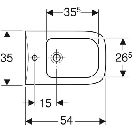 Geberit Bidet Suspendu Renova Plan Dégagement Au Sol 7 Cm 34x35x54 Cm 7 Geberit Bidet Suspendu Renova Plan Dégagement Au Sol 7 Cm 34x35x54 Cm – Image 5