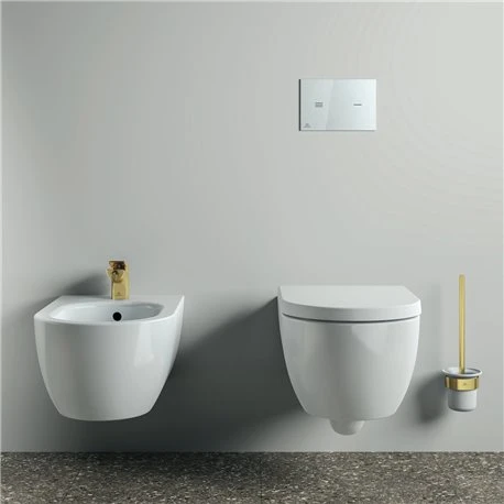 Ideal Standard Bidet Suspendu Blend Curve 54x35,5 Cm Blanc 3 Ideal Standard Bidet Suspendu Blend Curve 54x35,5 Cm Blanc