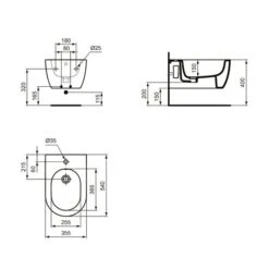 Ideal Standard Bidet Suspendu Blend Curve 54x35,5 Cm Soie Blanche 12 Ideal Standard Bidet Suspendu Blend Curve 54x35,5 Cm Soie Blanche -Aqua Home Magasin bidet suspendu t3750v1 blend curve 54x355 cm soie blanche 4