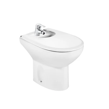 Roca Bidet Sur Pied Victoria Blanc, 35,5x53x38,5 Cm, 1 Trou Percé 4 Roca Bidet Sur Pied Victoria Blanc, 35,5x53x38,5 Cm, 1 Trou Percé – Image 2