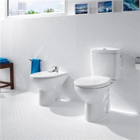 Roca Bidet Sur Pied Victoria Blanc, 35,5x53x38,5 Cm, 1 Trou Percé 5 Roca Bidet Sur Pied Victoria Blanc, 35,5x53x38,5 Cm, 1 Trou Percé – Image 3