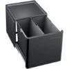 Blanco Poubelle Sous évier Botton Pro 45/2, 2 Bacs 26 Litres Manuel -Aqua Home Magasin botton pro 45 2 517467 plastique