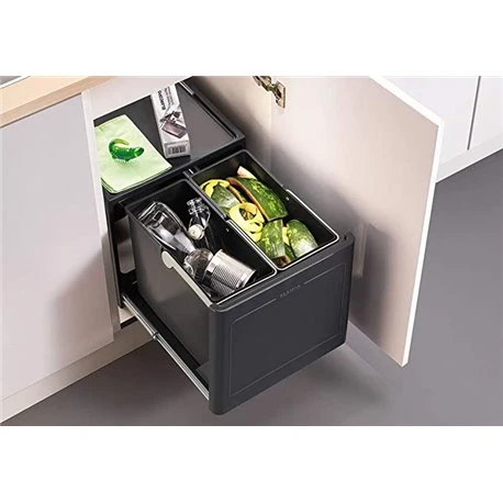 Blanco Poubelle Sous évier Botton Pro 45/2, 2 Bacs 26 Litres Automatique 4 Blanco Poubelle Sous évier Botton Pro 45/2, 2 Bacs 26 Litres Automatique – Image 2