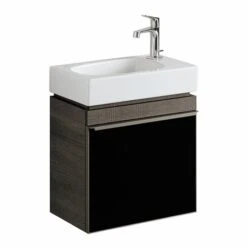 Geberit Lave-mains Citterio 45 Cm -Aqua Home Magasin citterio keramag design 153545000 cuve a gauche trou perce a droite 4