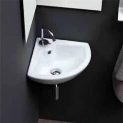 Lave-mains Coin 320 X 320 Mm Avec Trop-plein