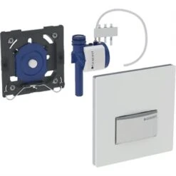 Geberit Plaque WC Commande Urinoir Type 50 Noir Foncé RAL 9005