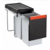 Franke Poubelle Sous évier Cube 30, 2 Bacs 20 + 10 Litres 015689