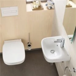 Roca Lave-mains Debba 40x32 Cm 7 Roca Lave-mains Debba 40x32 Cm -Aqua Home Magasin debba lave main mural de 350 a 400 a325998000 1 trou perce 400 2