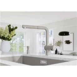 Blanco Distributeur De Savon Lato, 526955 Blanc Soft 300 Ml -Aqua Home Magasin distributeur de savon lato 526955 blanc soft 300 ml 2