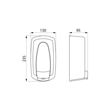 Distributeur De Savon Liquide 374001 Commande Manuelle 4 Distributeur De Savon Liquide 374001 Commande Manuelle – Image 2