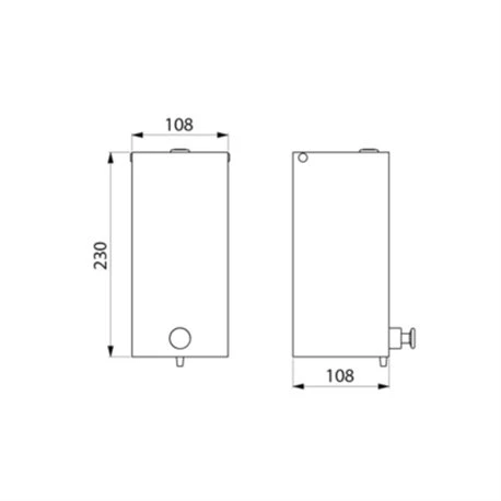 Distributeur De Savon Liquide 6580 1 Litre 4 Distributeur De Savon Liquide 6580 1 Litre – Image 2