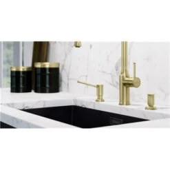 Blanco Distributeur De Savon Livia, 526698 Satin Gold 500 Ml -Aqua Home Magasin distributeur de savon livia 526698 satin gold 500 ml 6