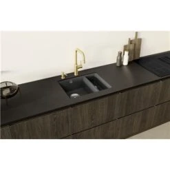 Blanco Distributeur De Savon Livia, 526698 Satin Gold 500 Ml -Aqua Home Magasin distributeur de savon livia 526698 satin gold 500 ml 8